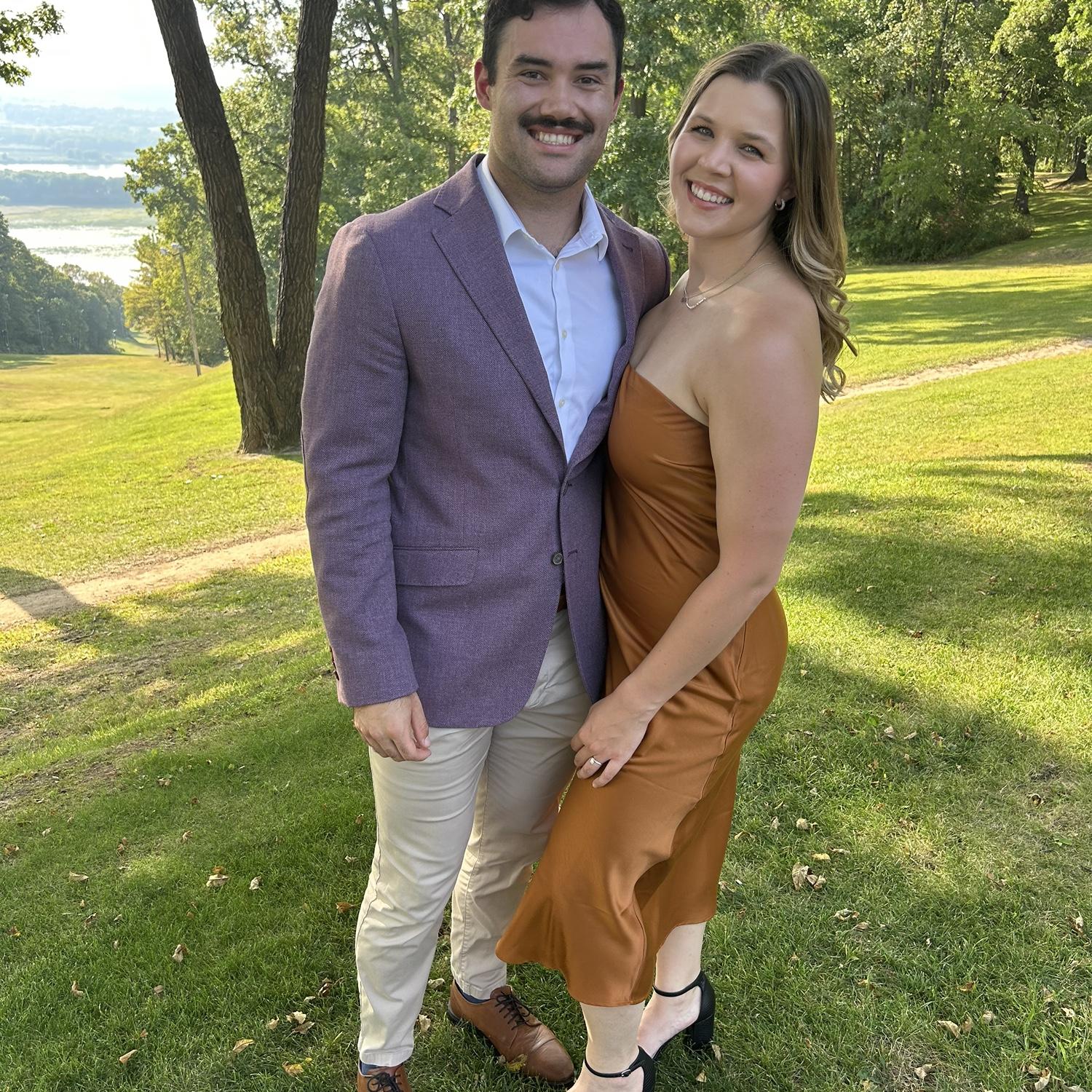 Celebrating Alyssa and Evan!