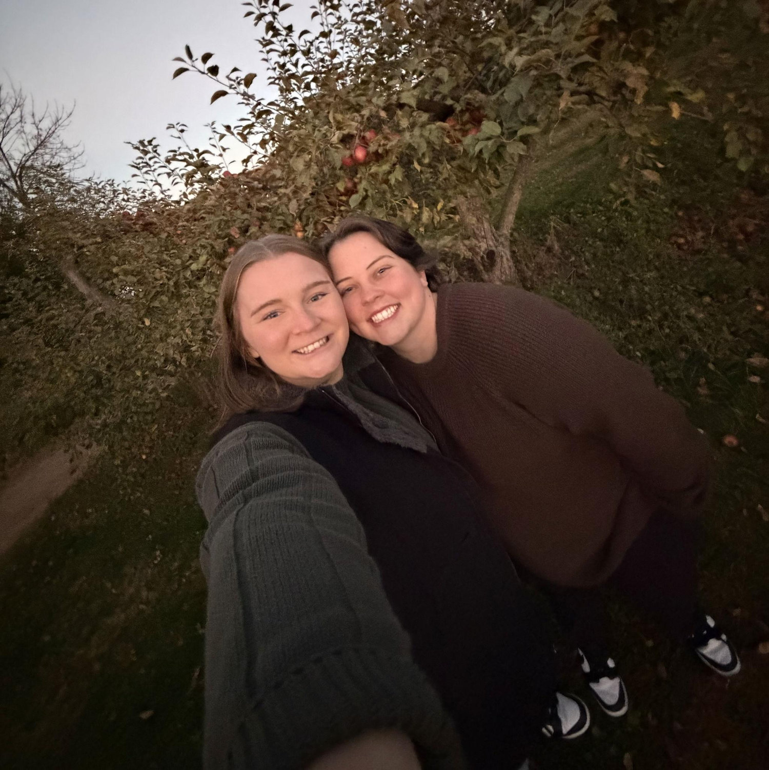 October 2025: Our fourth annual apple orchard date! This is Everly Farms in Minnetrista, MN!