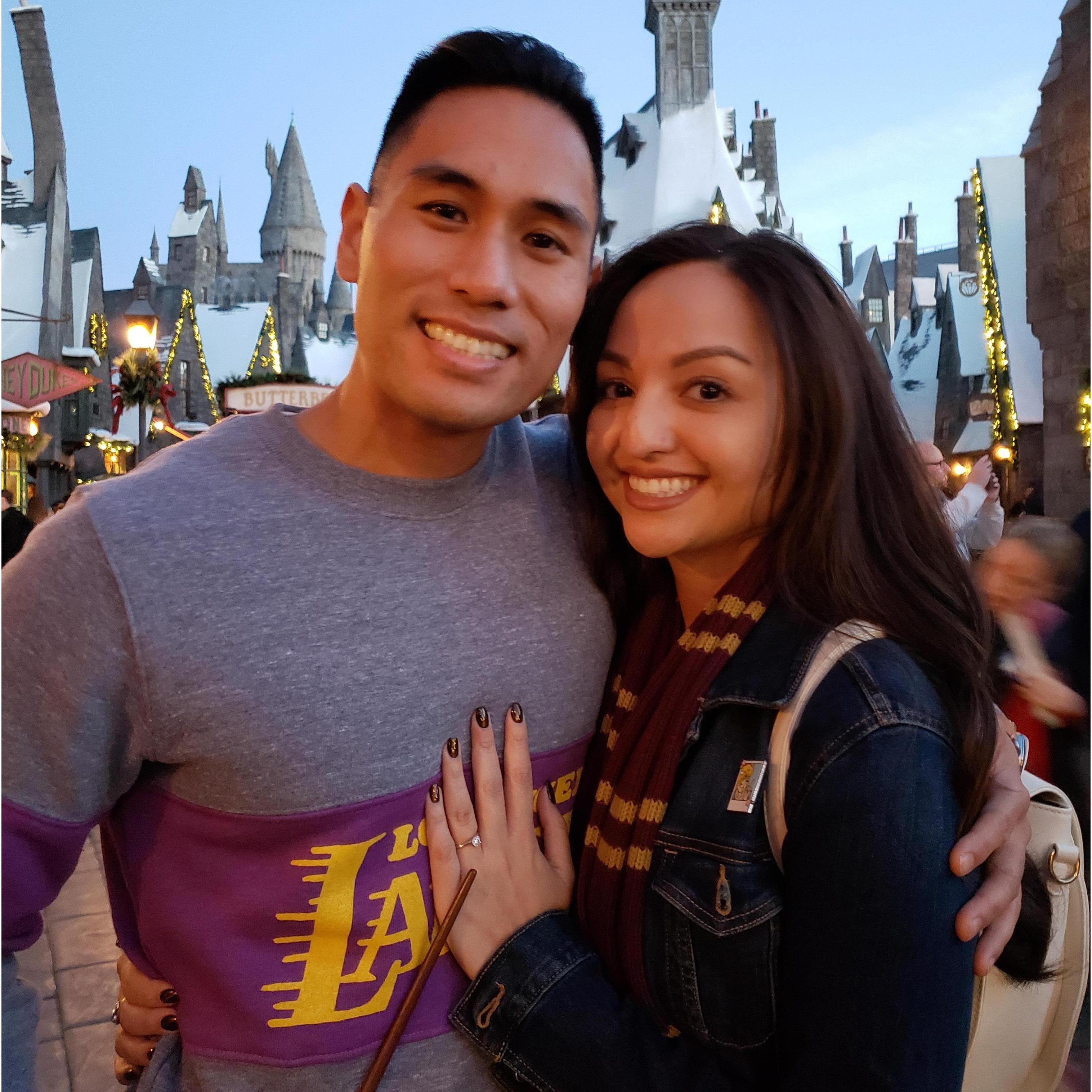 We're engaged!