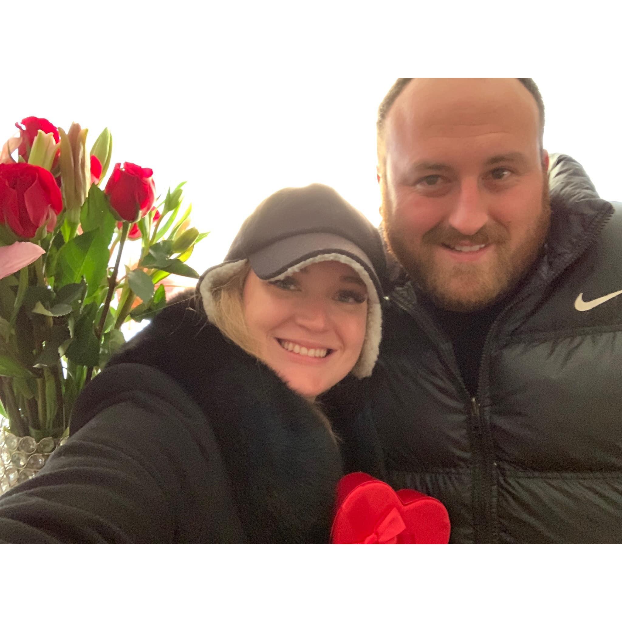 Our first Valentines Day!