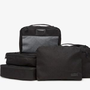 Packing Cubes Set (5 Pieces) in Black