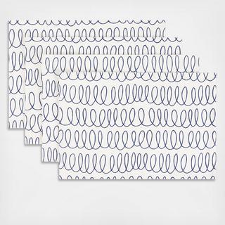 The Loop Placemat, Set of 4