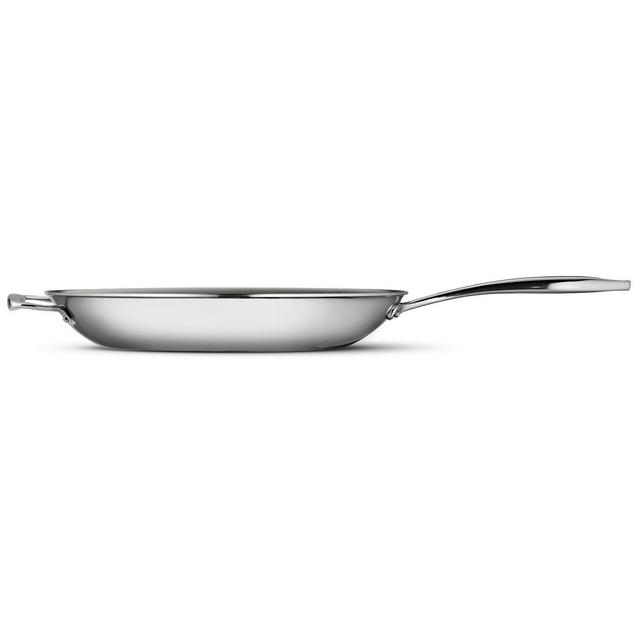 Tramontina Signature Tri-Ply Clad Stainless Steel 12-Inch Large Frying Pan with Helper Handle