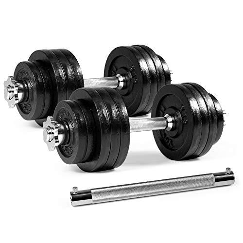 Yes4All Adjustable Dumbbells 40, 50, 52.5, 60, 105 to 200 lbs with Connector Options