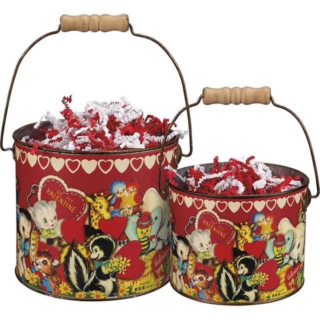 Primitives by Kathy Be My Valentine Bucket Set