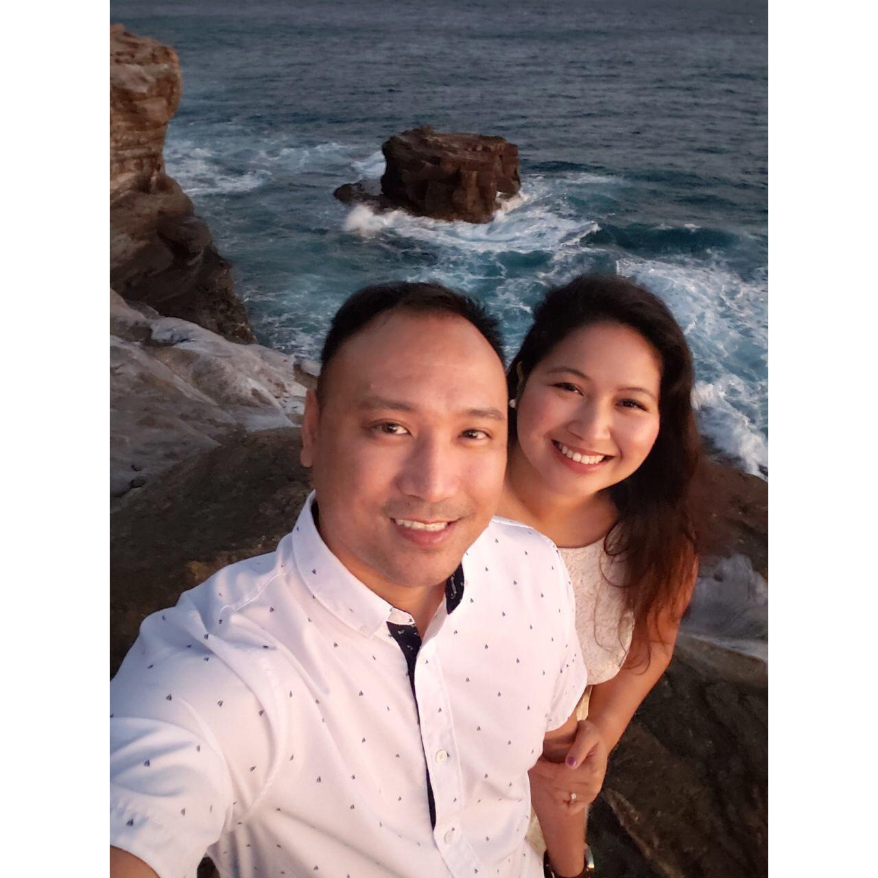 Engagement photo shoot with Reina, February 2019.