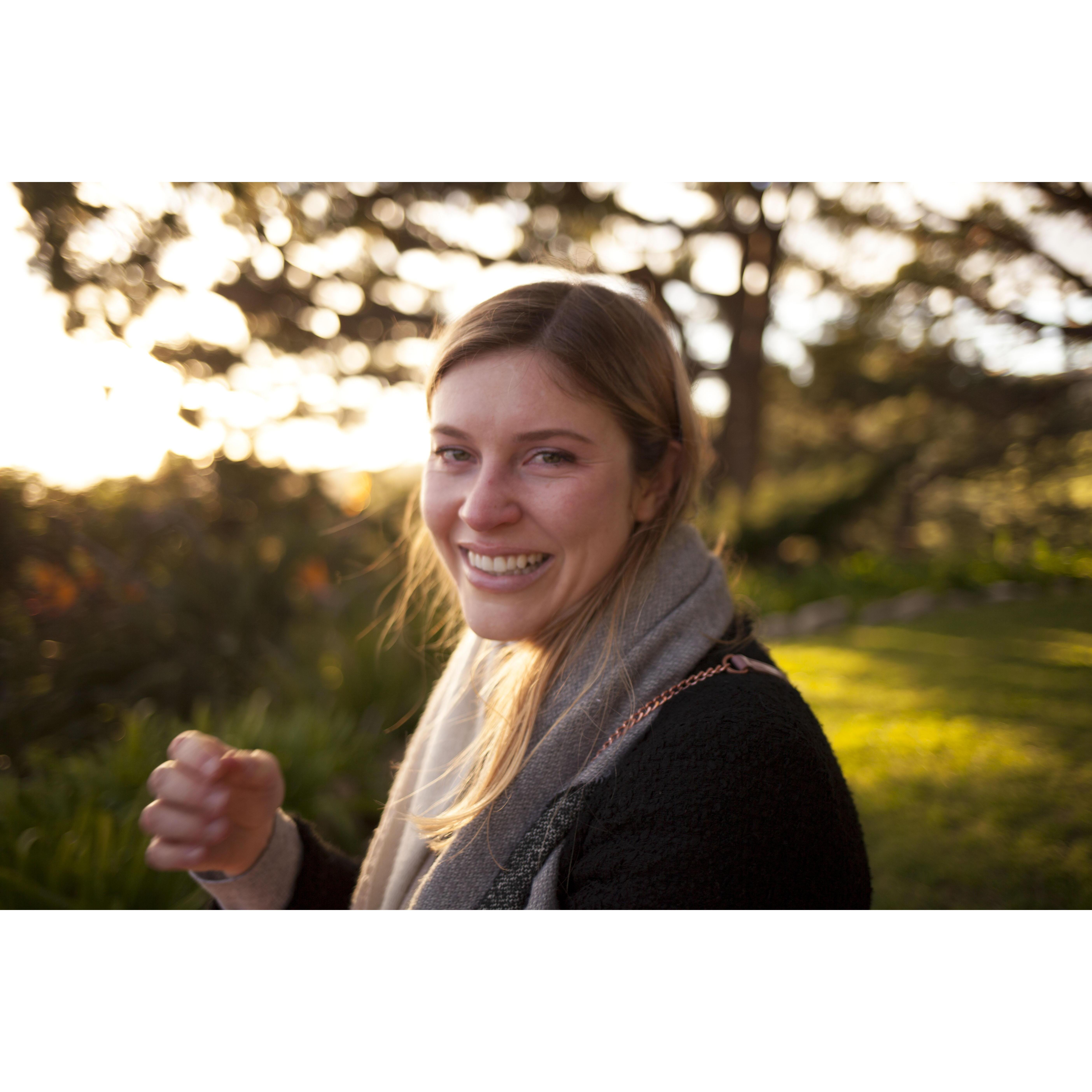 Kristen's reaction says it all!