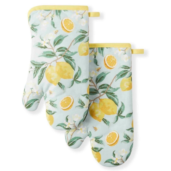 2-set Lemon Oven Mitt