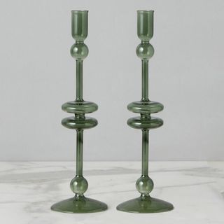 Large Candlestick, Set of 2