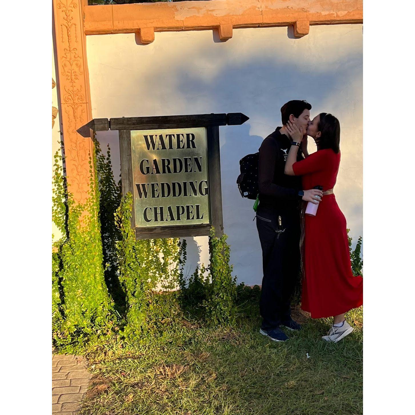 This was way before Sonya even proposed, but we already knew it'll happen one day :)