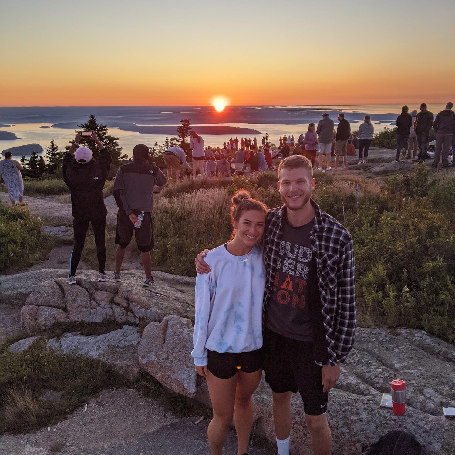 First trip together to Acadia National Park - 2020