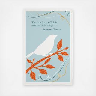 Happiness Dishtowel, Set of 3