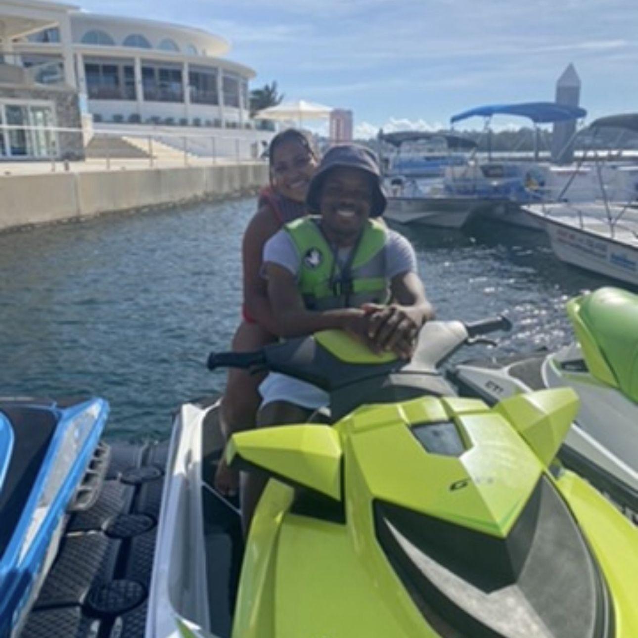 Seconds before Sareena was catapulted into the middle of the ocean. "Don't worry", he said, "Trust me", he said.