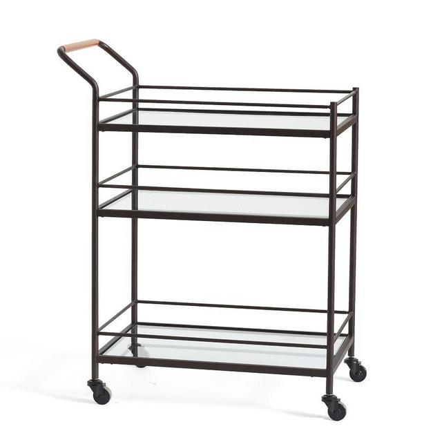 Gourmet Basics by Mikasa Soto 3-Tier Organizer, Black