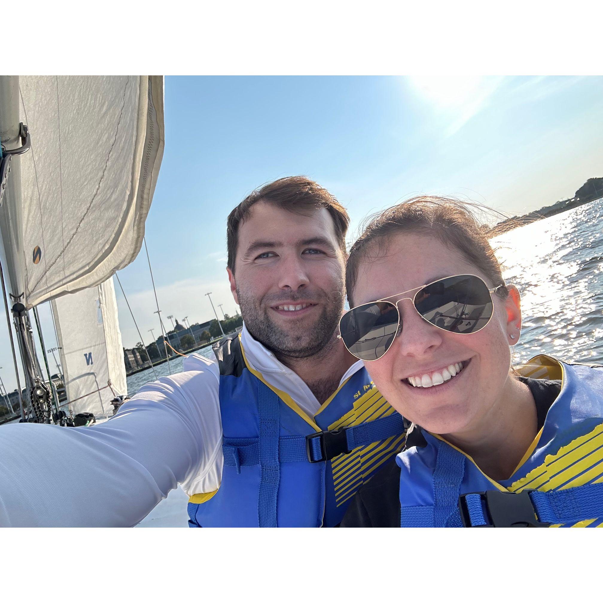 Sailing on the Severn!