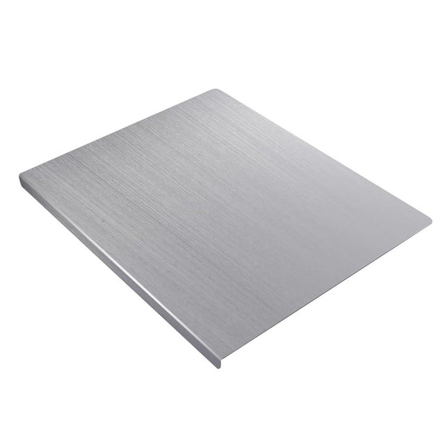 304 Stainless Steel Cutting Board, Commercial Extra Large Chopping Boards Baking Board Heavy Metal Cutting Board for Kitchen Meat, Vegetables, Bread, 31.5x19.7in