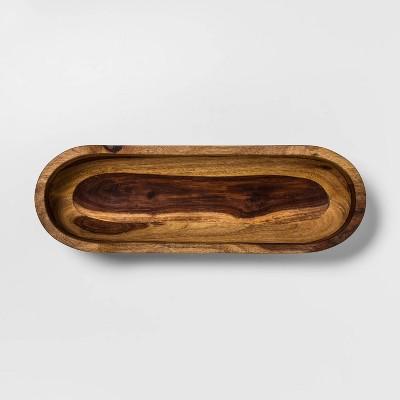 67.6oz Sheesham Wood Serving Bowl - Threshold™