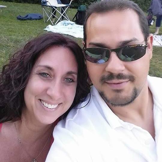 Our first country concert together! A local band was playing and the day was gorgeous! And again.. that Smile!!