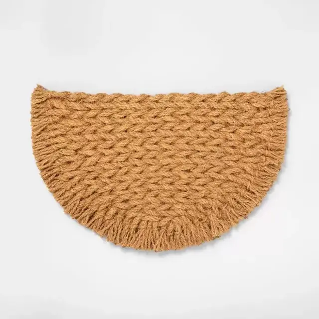 Half Circle Braided Coir Mat - Hearth & Hand™ with Magnolia