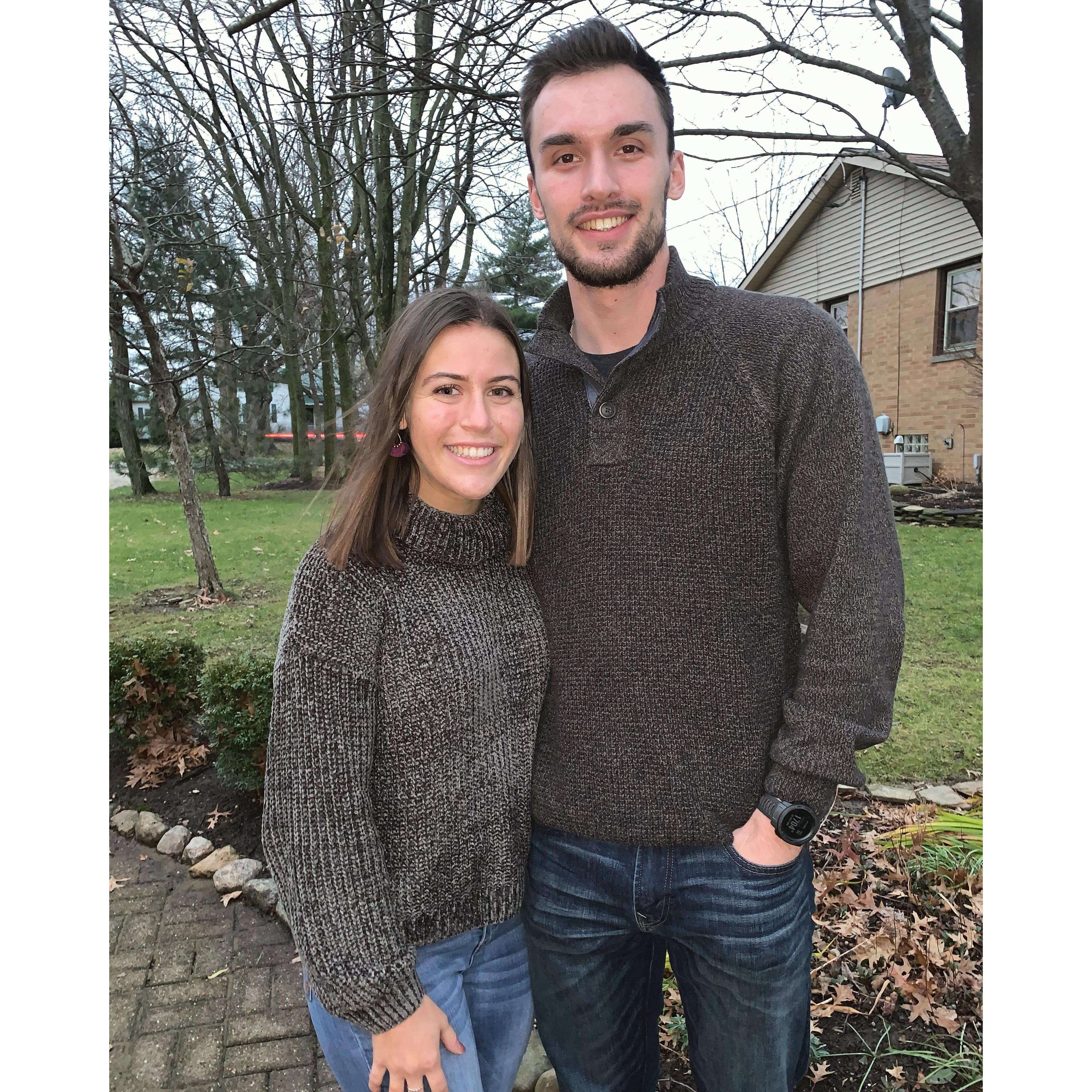 Our first Thanksgiving together