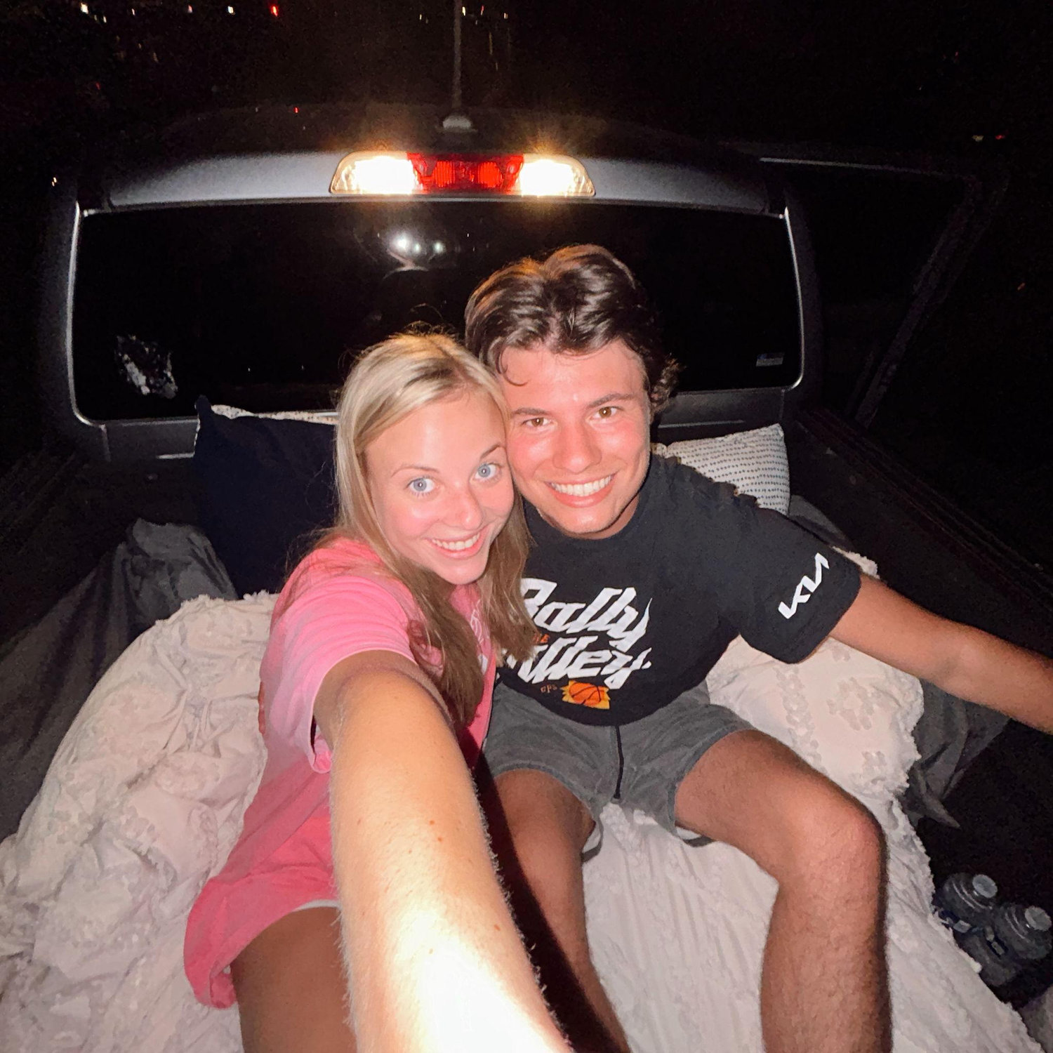 Our third date at the drive-in