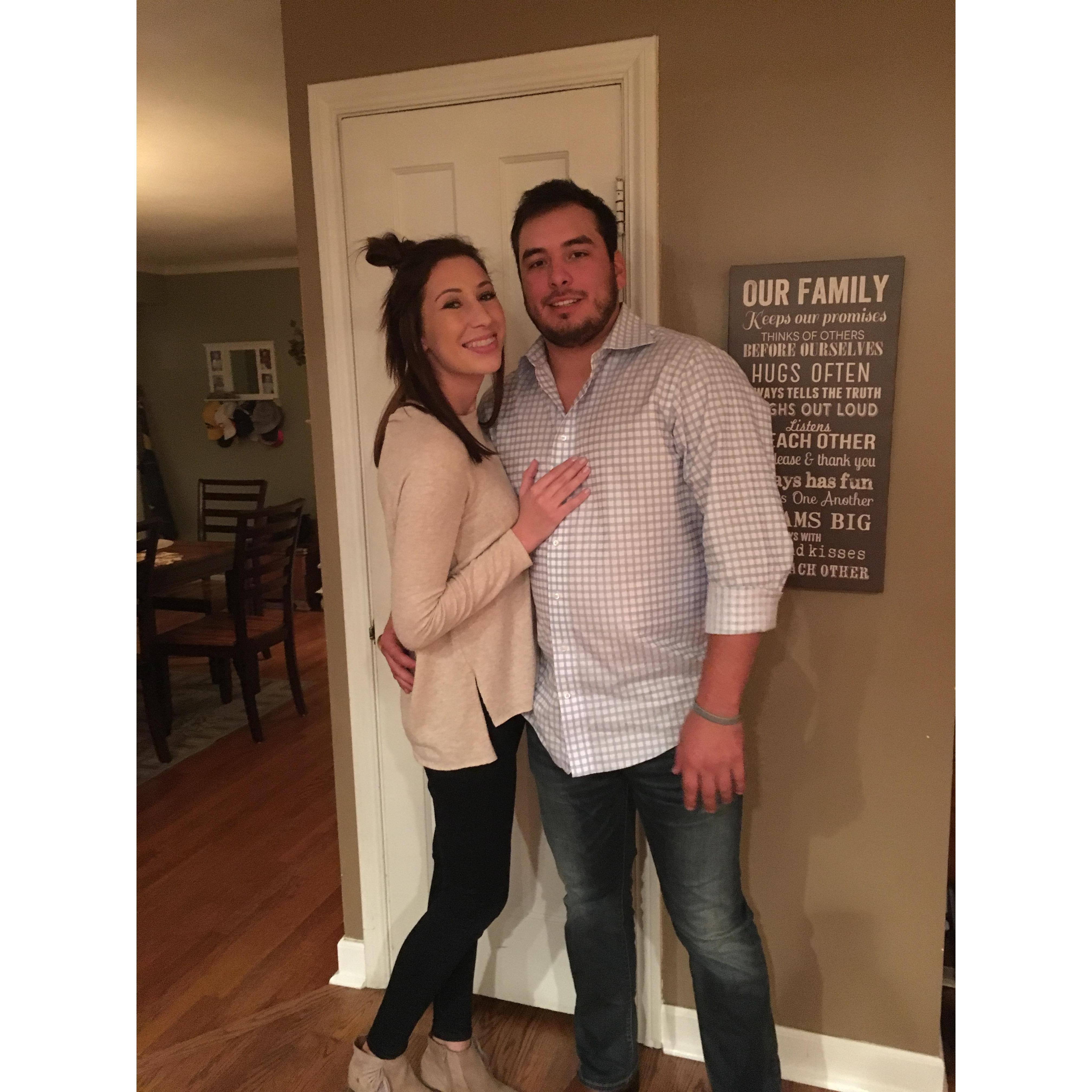 One of our many family Thanksgivings!