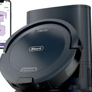 Shark - Navigator Robot Vacuum + Self-Empty Base - Gray