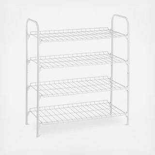 4-Tier Wire Closet Storage Shelf