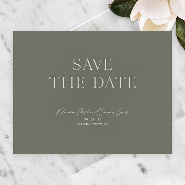 Zola Save The Dates - Brockway Classic