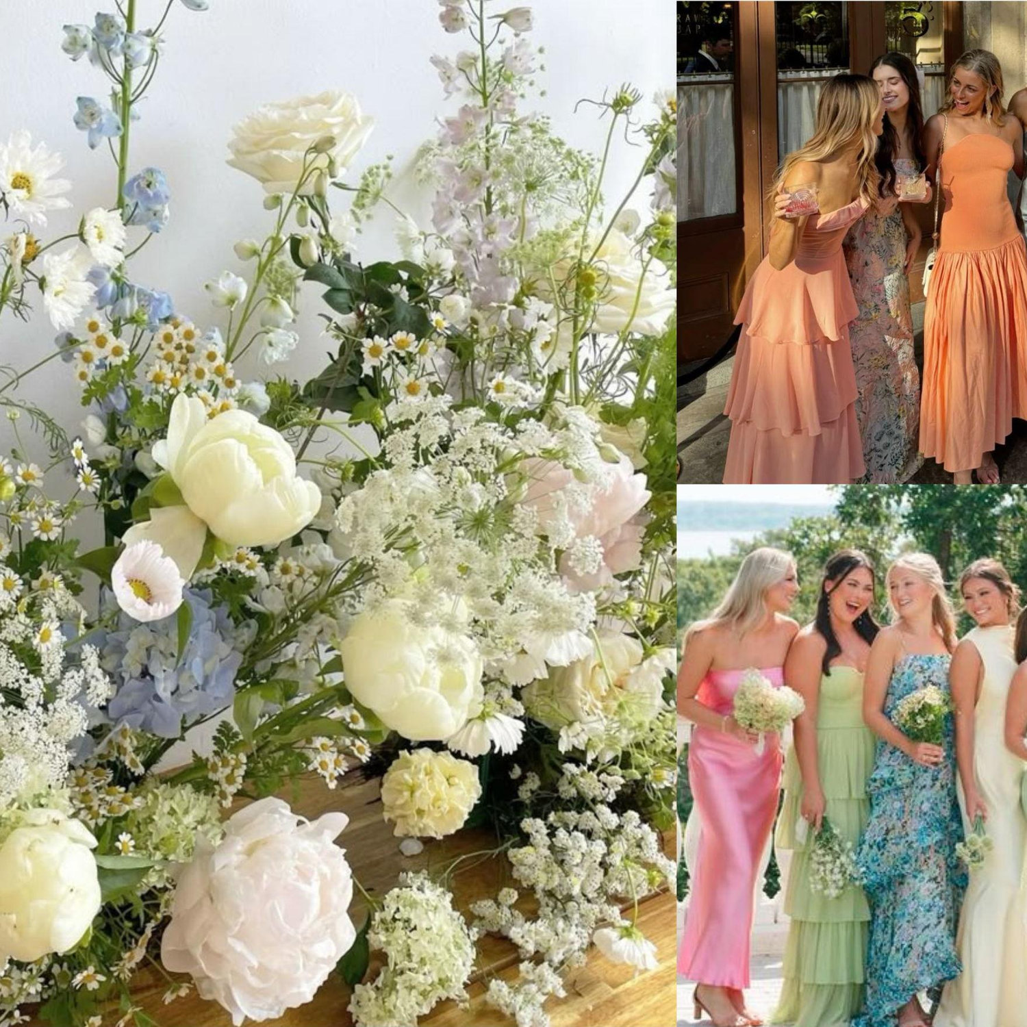 Bright summer colours