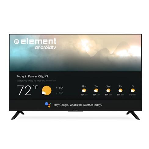 Element 55" 4K UHD Smart Android TV with Google Assistant - Black (E4STA5517)