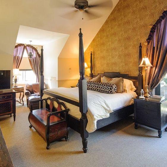 One of the many bedroom options