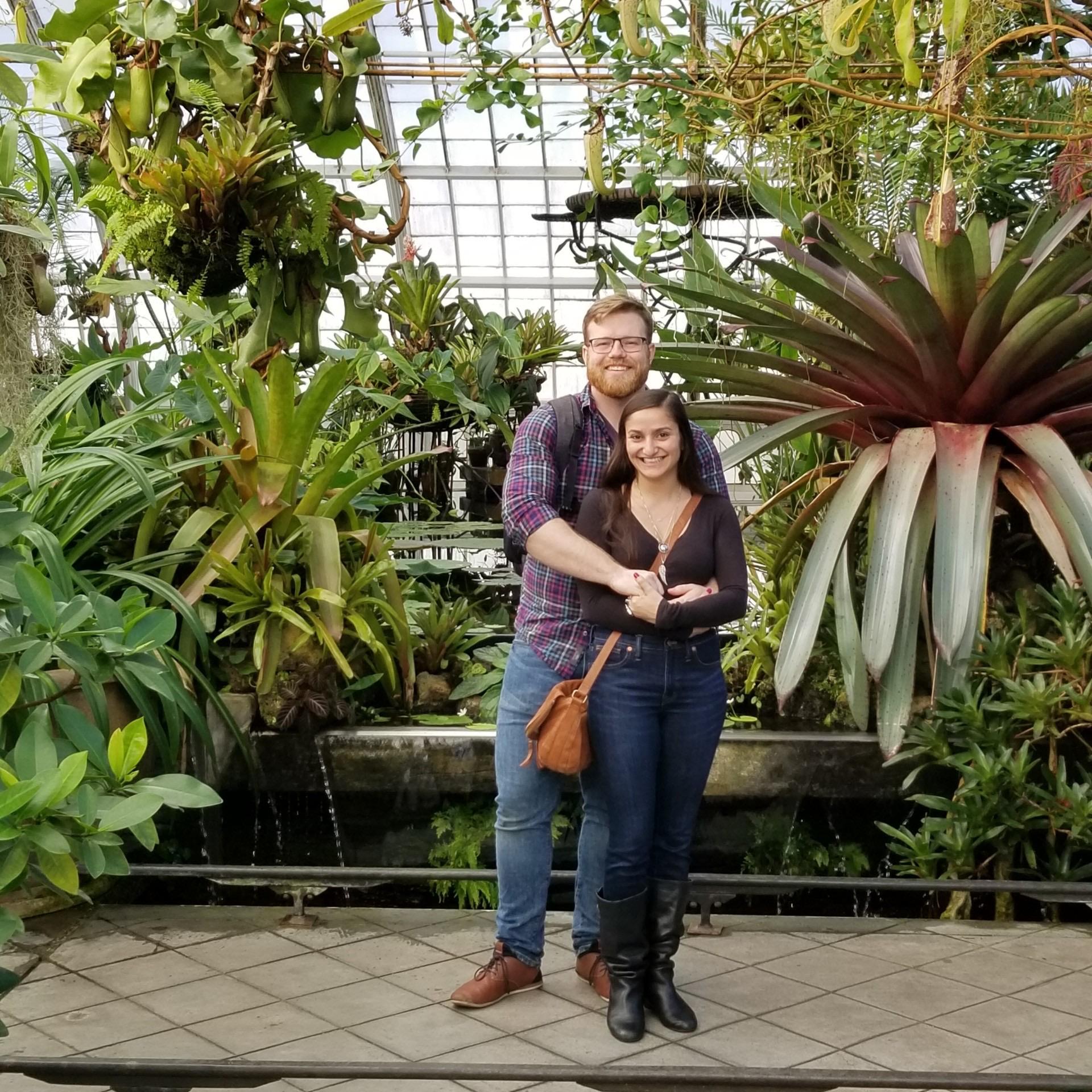 Valentine's Day, Conservatory of Flowers in San Francisco, 2020