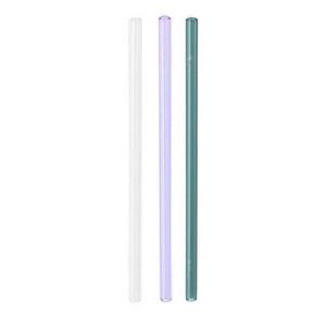 Straight Glass Straw 8″