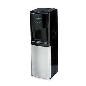Primo Bottom Load Hot, Cool and Cold Water Dispenser in Black/Stainless Steel