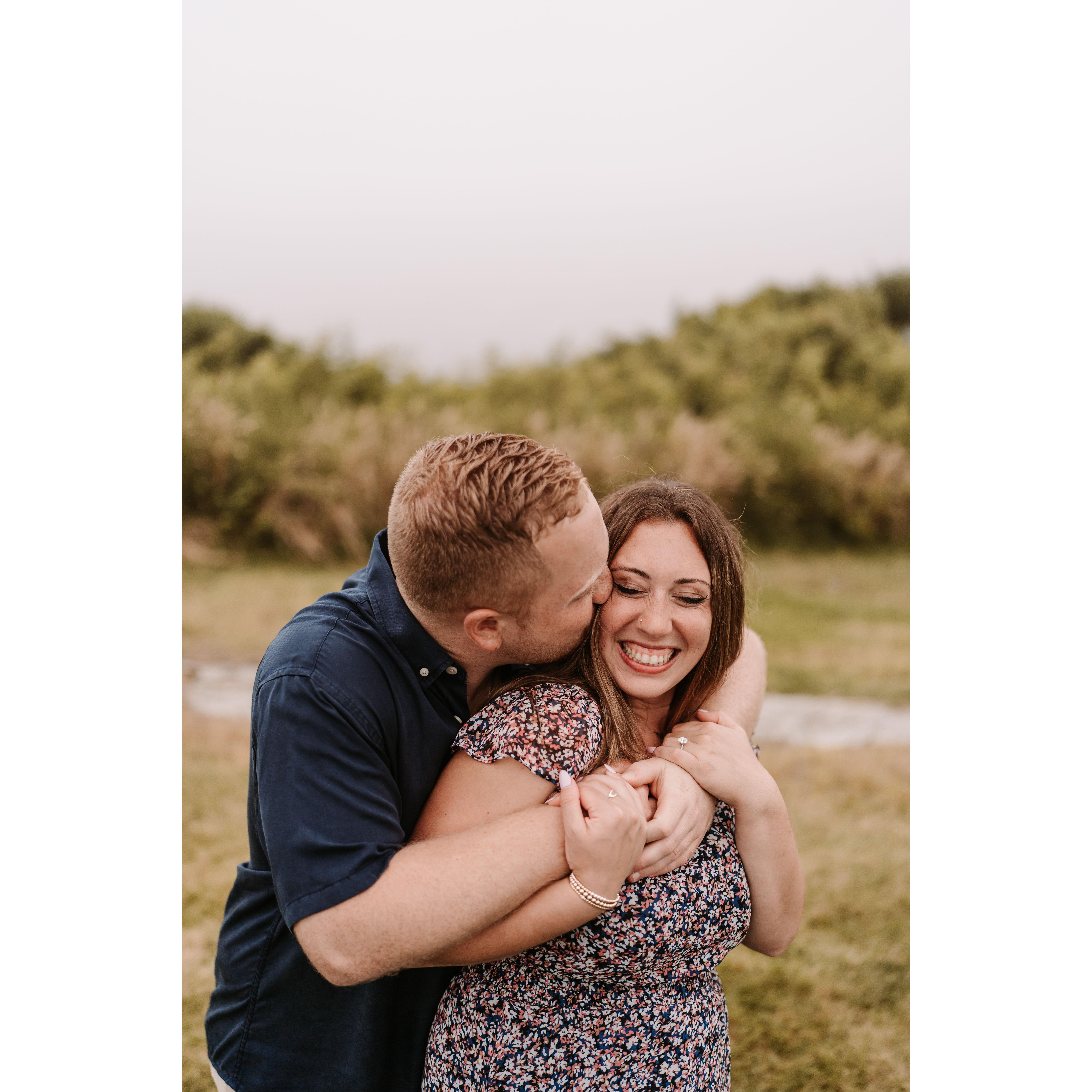 From our engagement photo album!