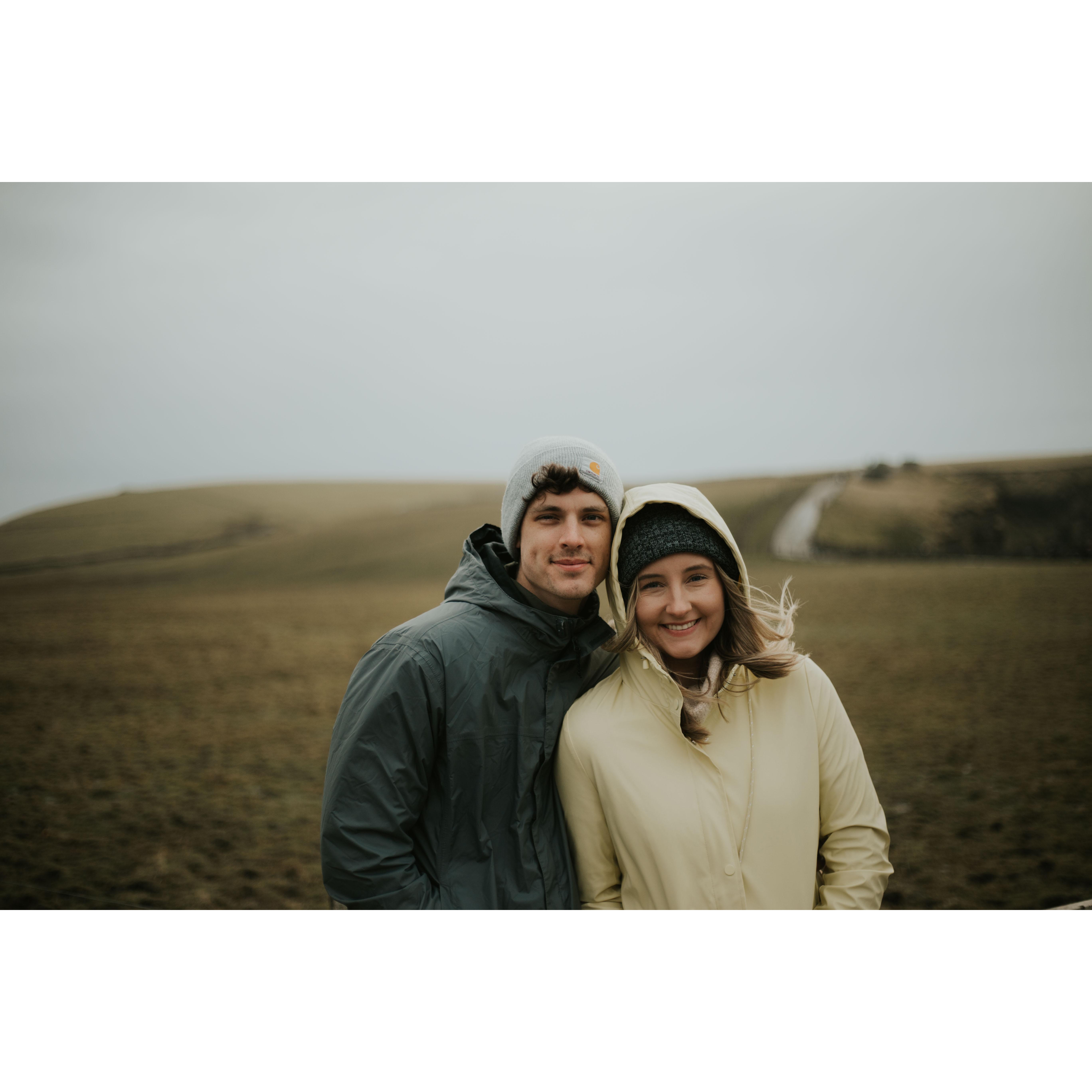 Traveling the world together.