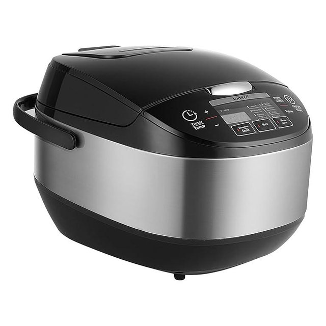 COMFEE' Rice Cooker, Japanese Large Rice Cooker with Fuzzy Logic Technology, 11 Presets, 10 Cup Uncooked/20 Cup Cooked, Auto Keep Warm, 24-Hr Delay Timer