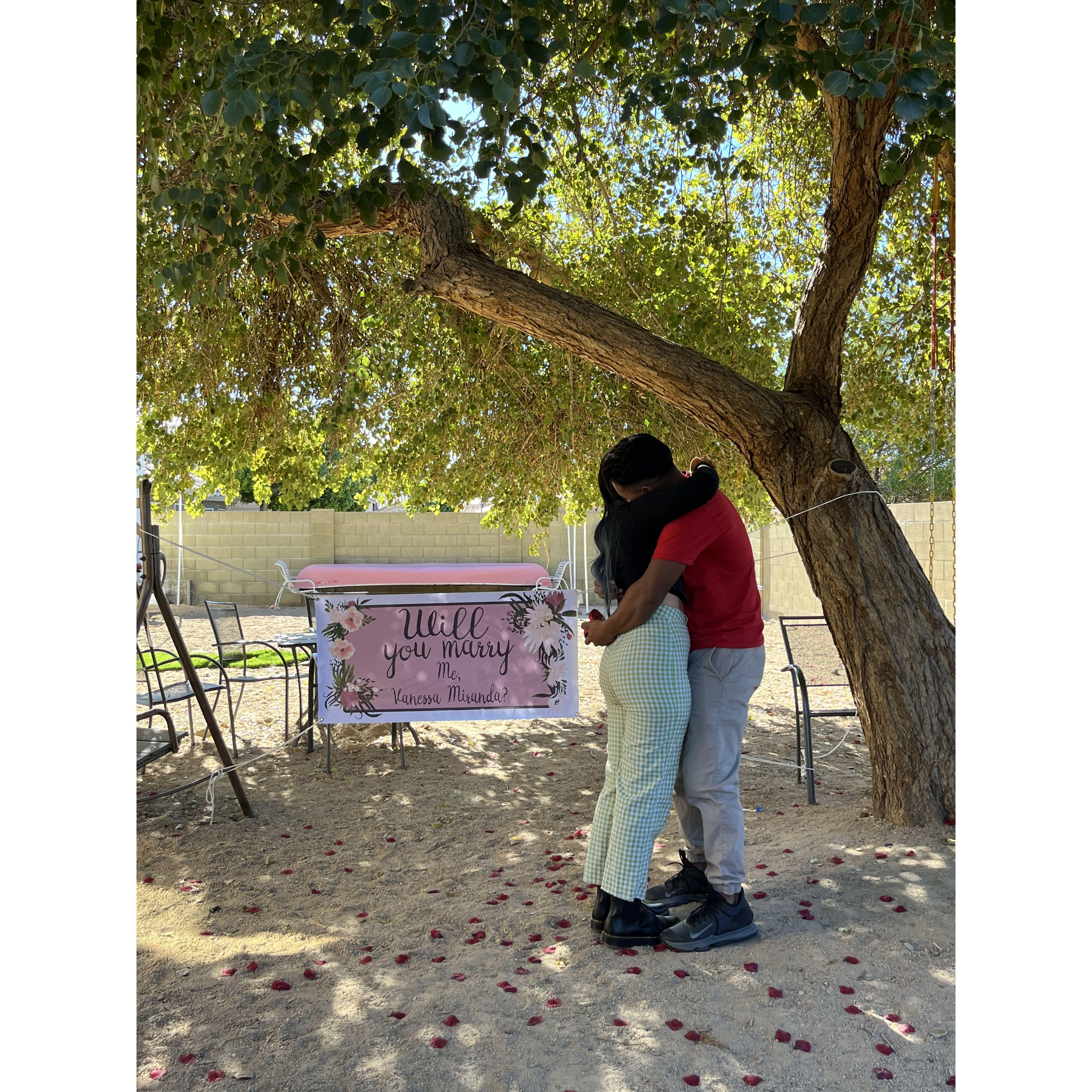 Four Christmas’s later… we got engaged!!