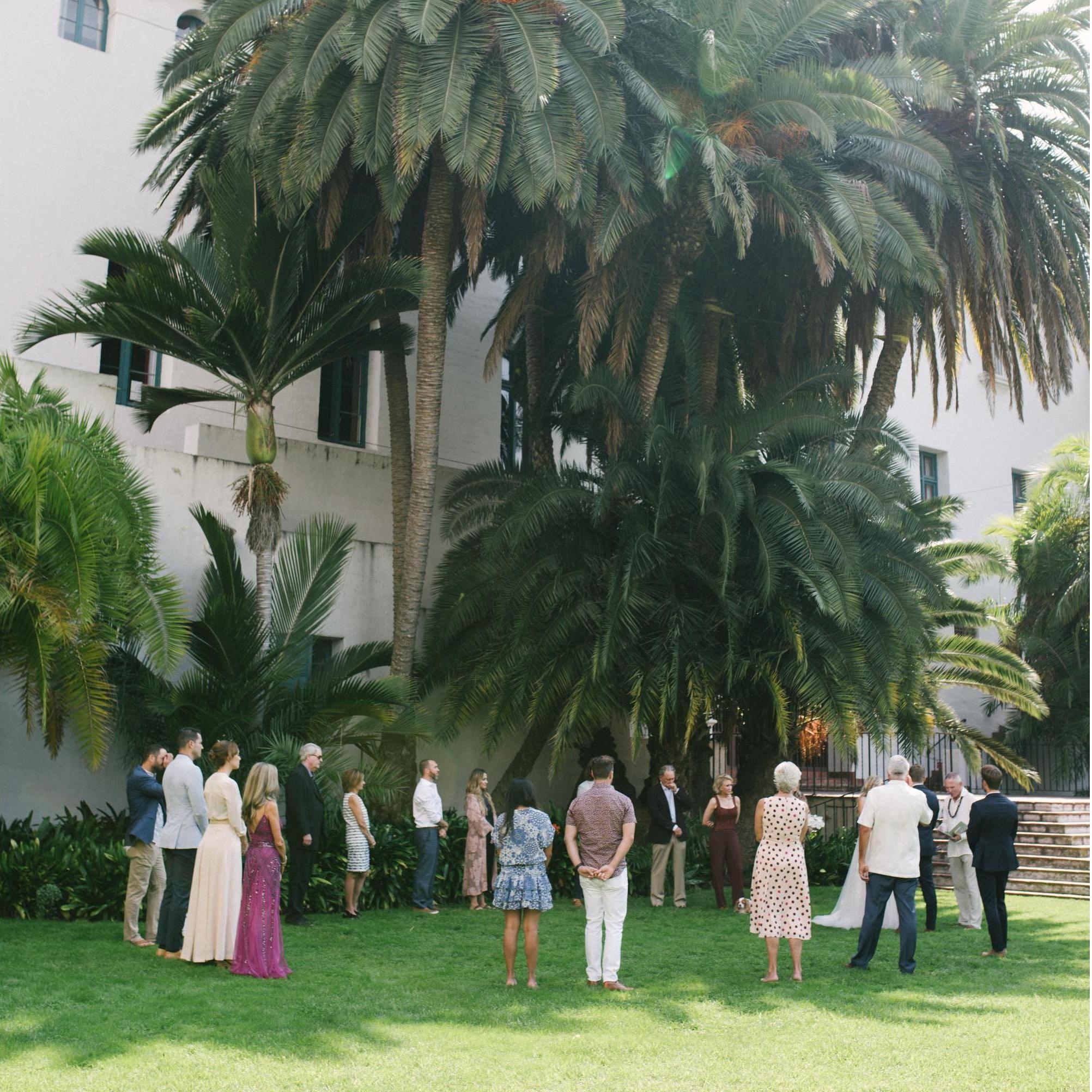 "Let's just go stand in a circle at the courthouse and get married."