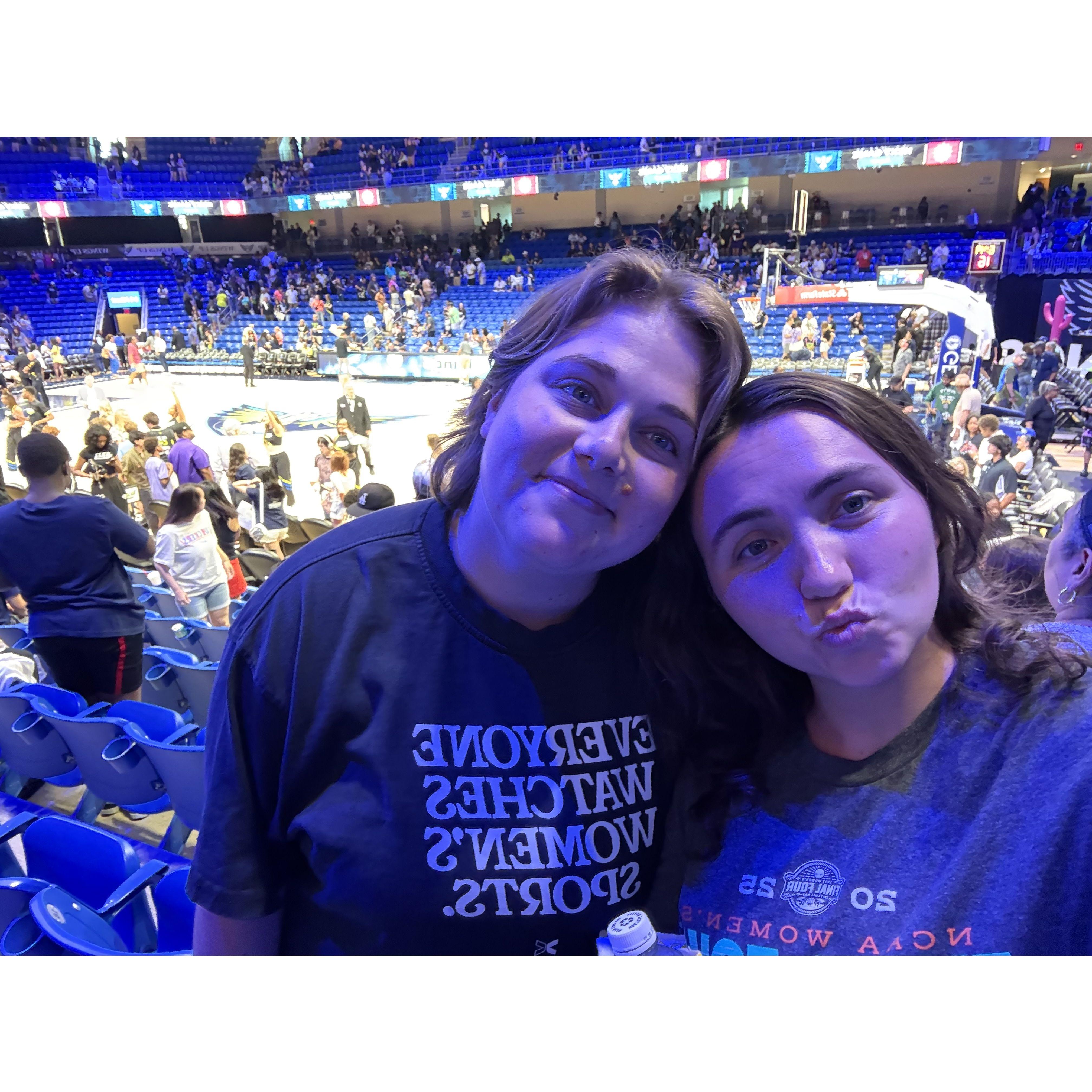 We love women's sports!