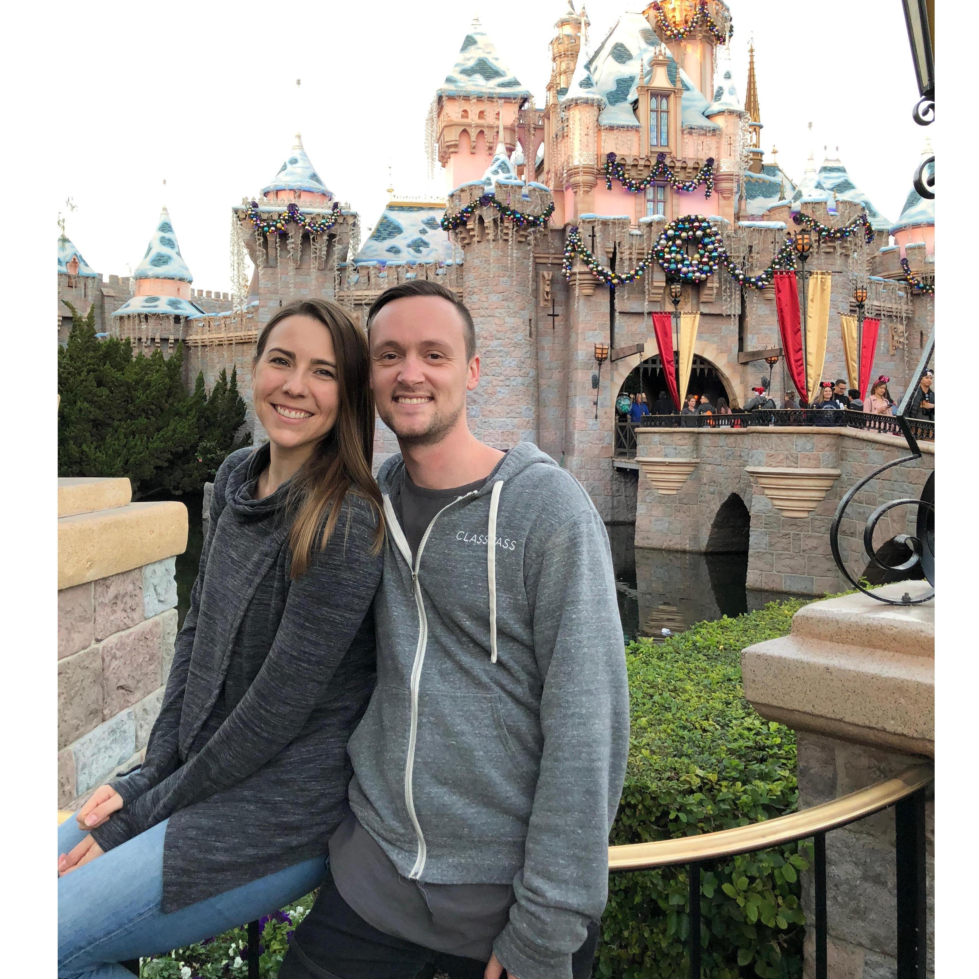 Christmas at Disneyland!