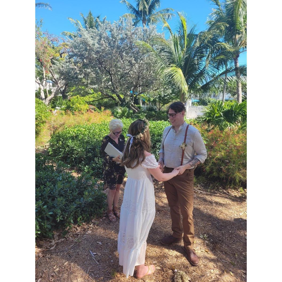 Ceremony at Truman Gardens, Key West