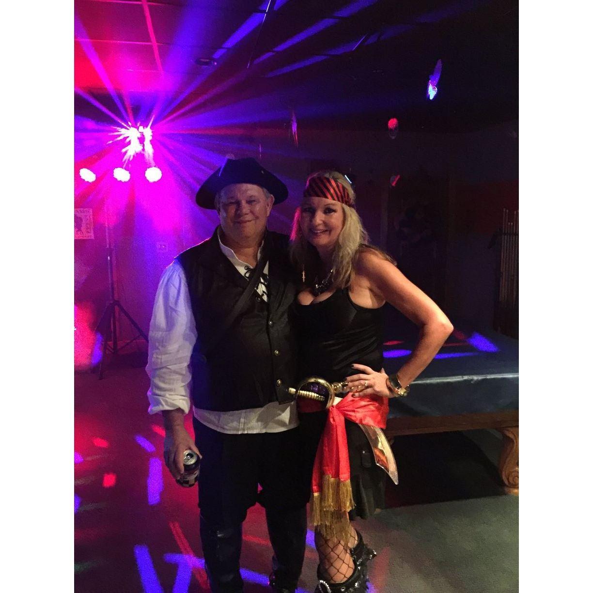We have been having fun pirating life together!
