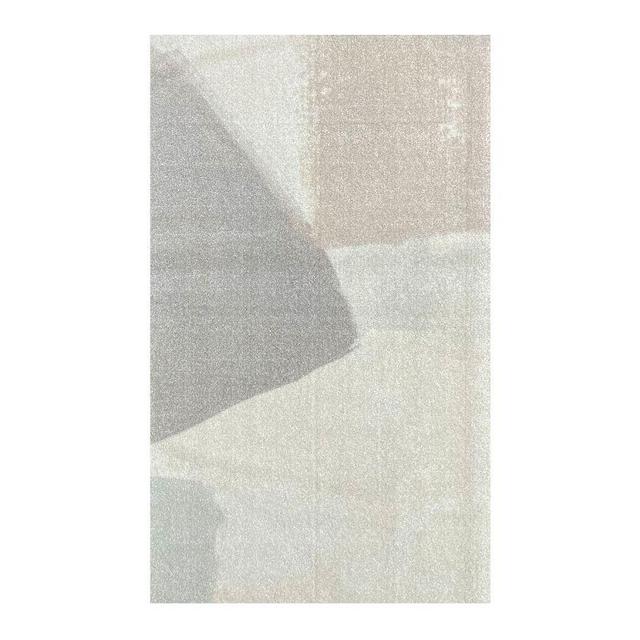 Karsten Washable Mat, Medium 2' 3.5" X 3'11", Nuetral Multi