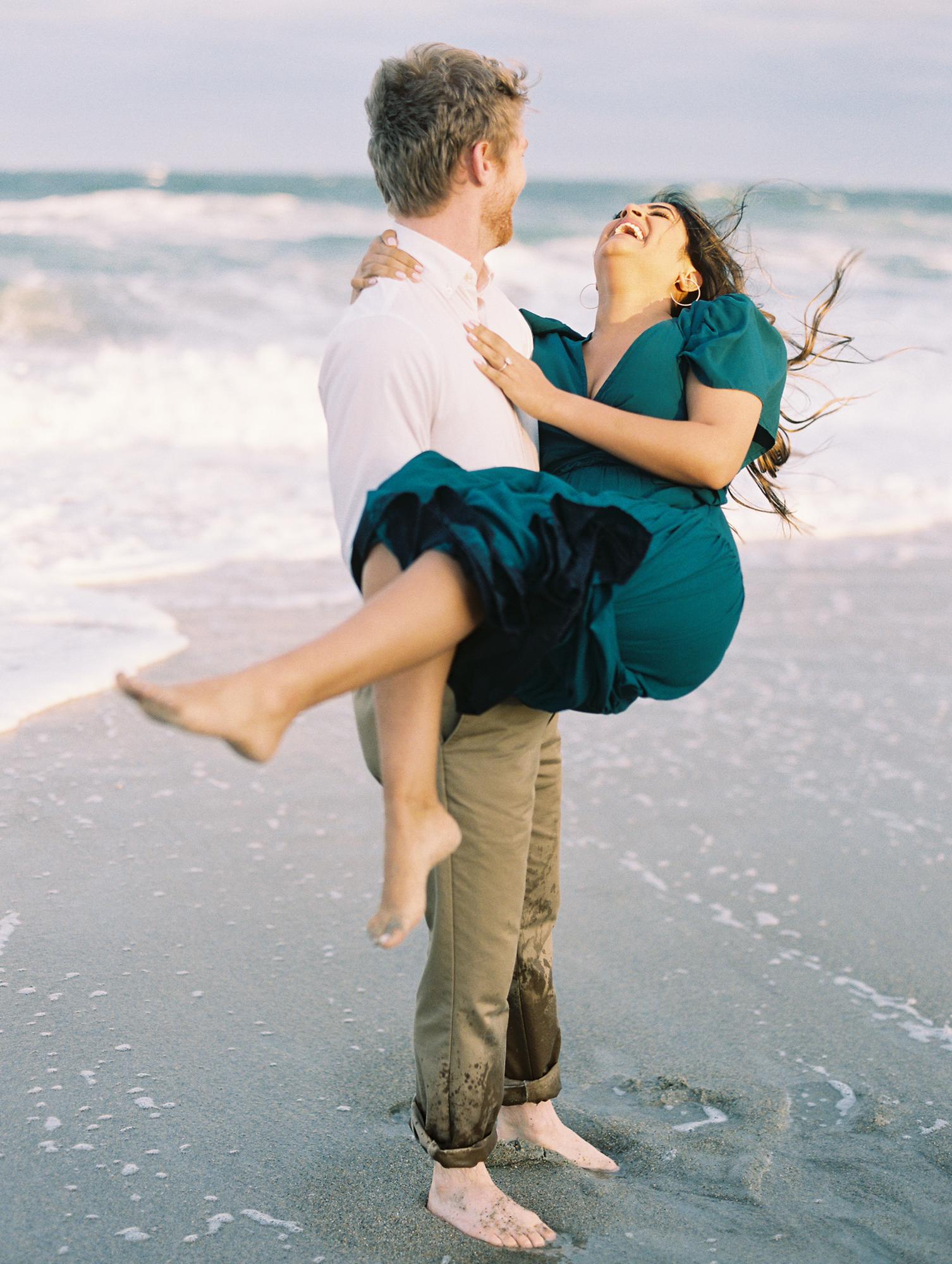 Engagement photo shoot in Wilmington, NC