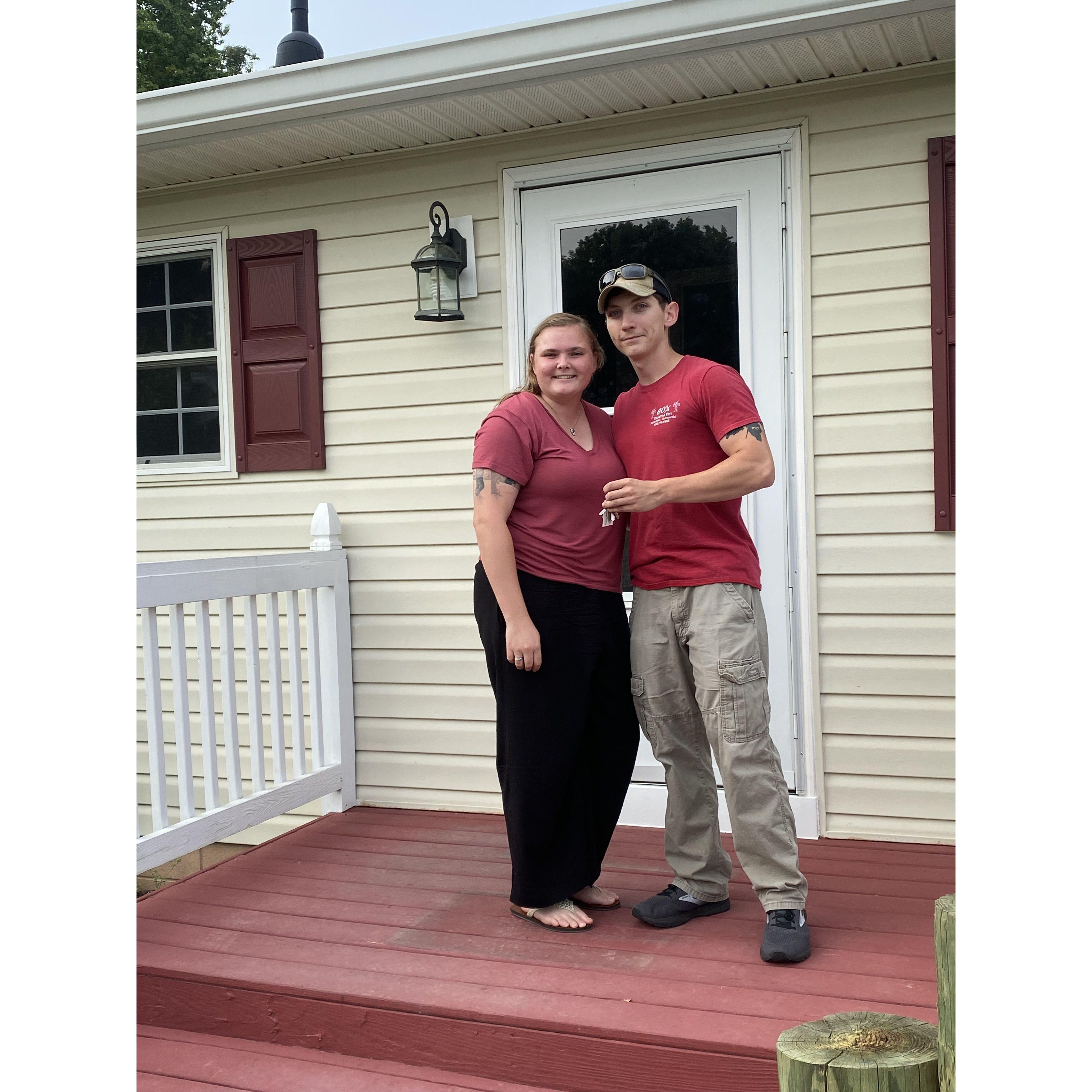 Emilie and Ricky bought their first house 07/19/2021