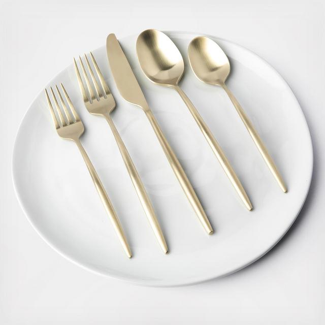 Cambridge Silversmiths, Gaze 20-Piece Flatware Set, Service for 4