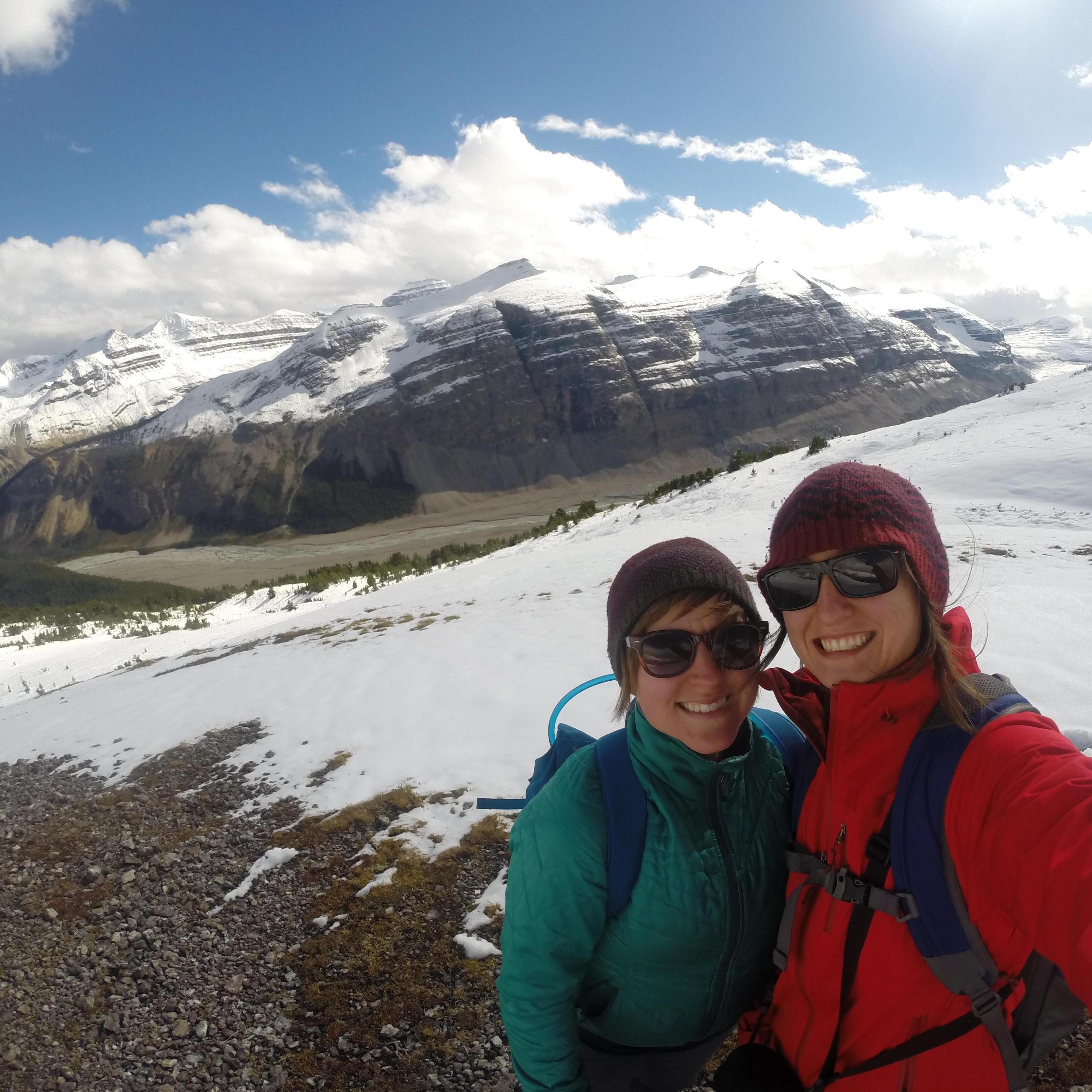 Hiking in the Canadian Rockies, 2015.