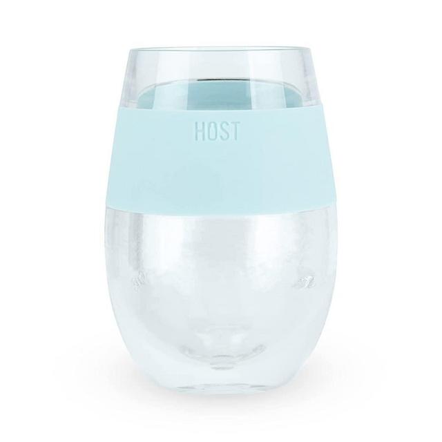 HOST Wine Freeze Cooling Cup, Double Wall Insulated Freezable Drink Chilling Tumbler with Freezing Gel | Glasses for Red and White Wine, Set of 1, 8.5 oz, Ice